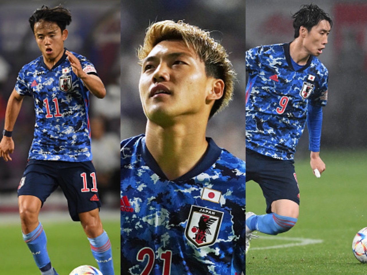 久保、堂安、鎌田がW杯の日本代表スタメン？怪我人＆絶不調続出で