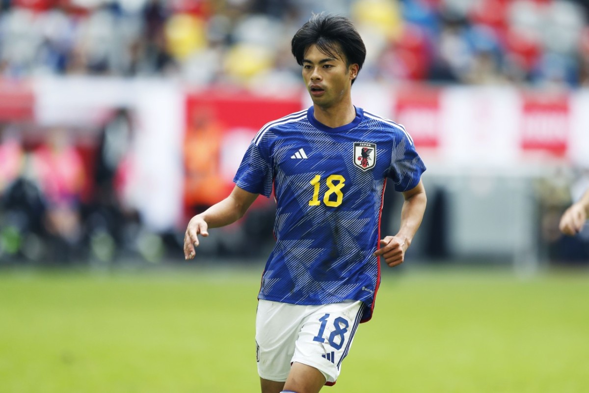 日本代表 三笘薫 2023 選手用 7番ユニフォーム - サッカー/フットサル