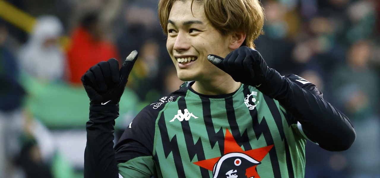 上田綺世,サッカー