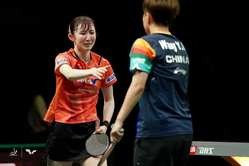写真：早田ひな（提供：ITTF）