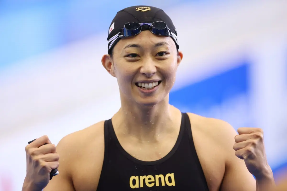 世界水泳」鈴木聡美、32歳で50メートル平泳ぎ自己ベスト更新、予選突破