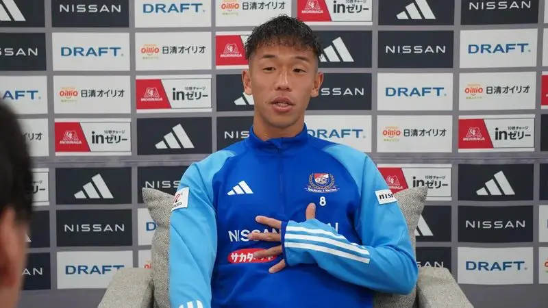 横浜F・マリノス 喜田拓也選手インタビュー】マリノスのエンブレムが