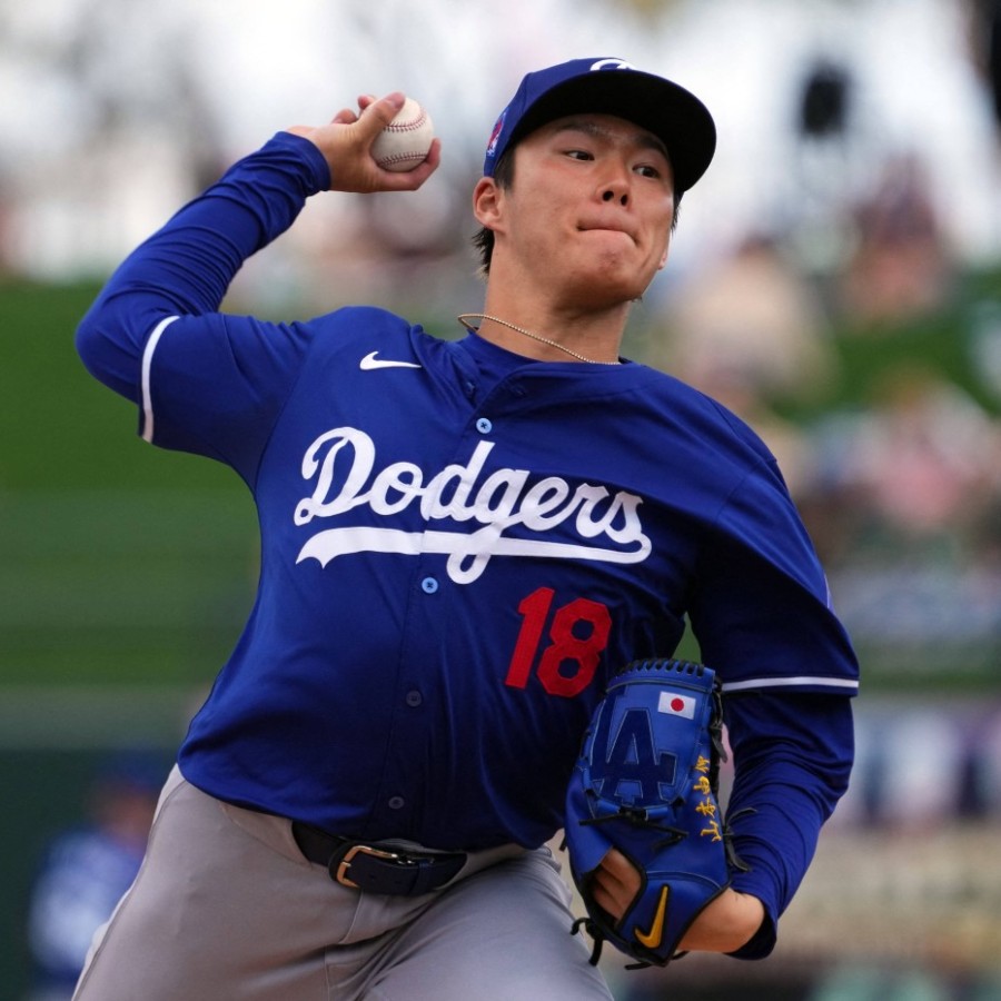 山本由伸（写真：USA TODAY Sports/ロイター/アフロ）