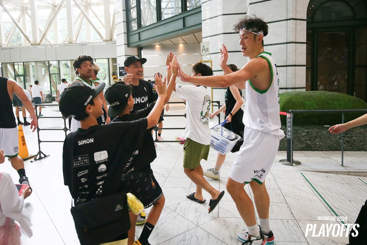 写真:試合の様子/提供:3x3.ExE PREMIER