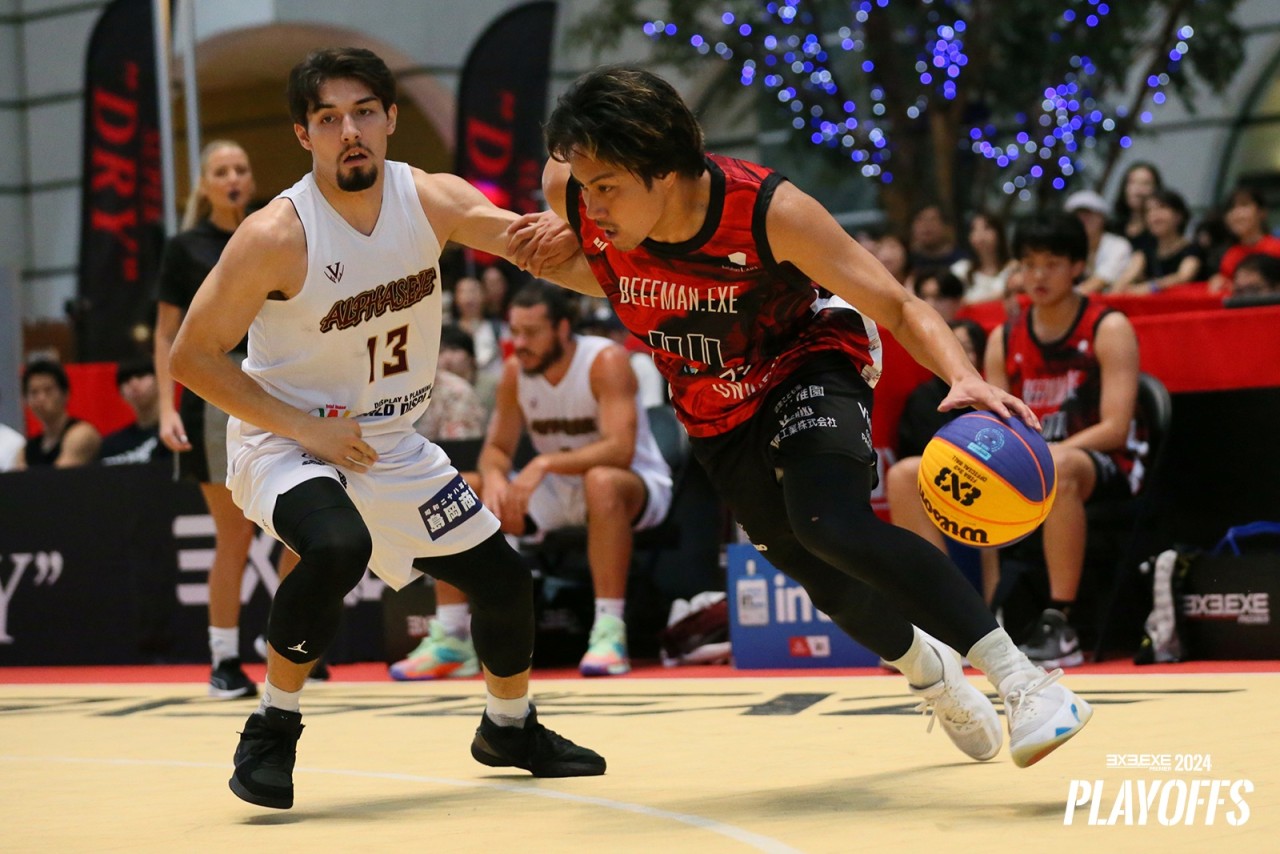 写真:試合の様子/提供:3x3.ExE PREMIER
