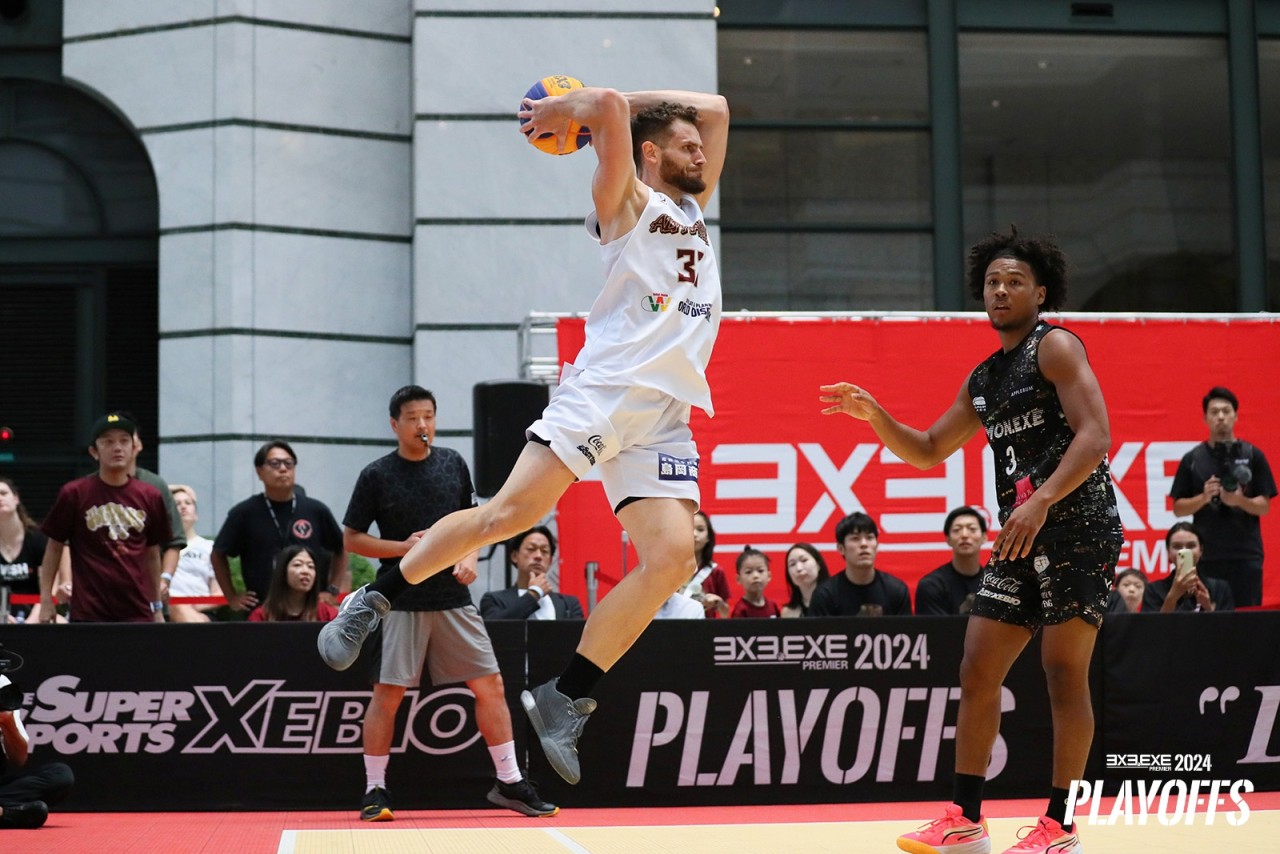 写真:試合の様子/提供:3x3.ExE PREMIER