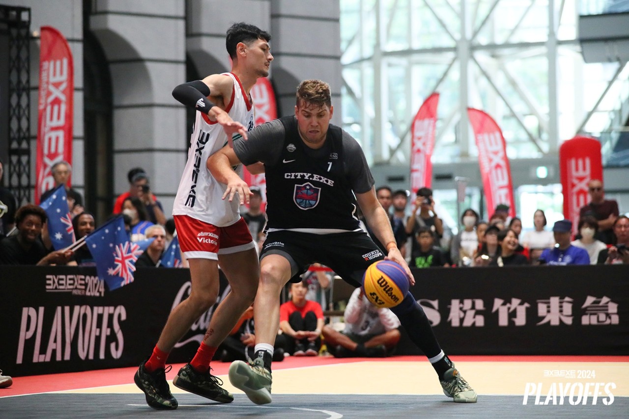 写真:試合の様子/提供:3x3.ExE PREMIER