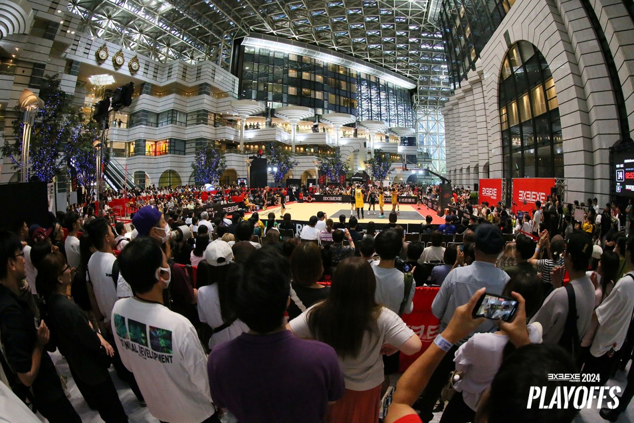 写真:試合会場の様子/提供:3x3.ExE PREMIER