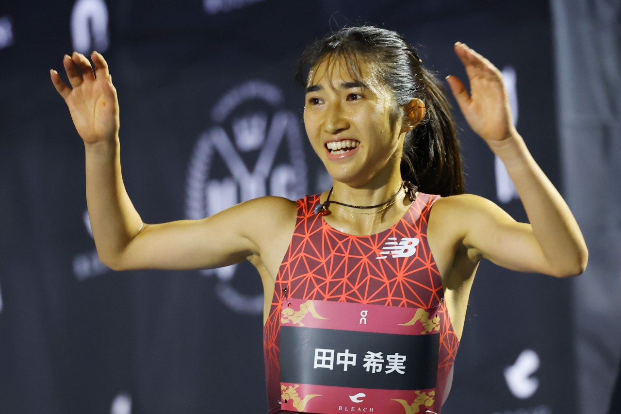 写真：田中希実（NewBalance）/提供：YUTAKA/アフロスポーツ